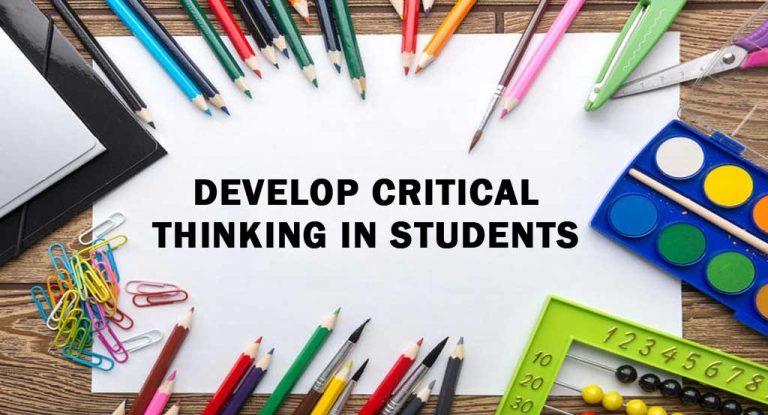 how to encourage critical thinking in students